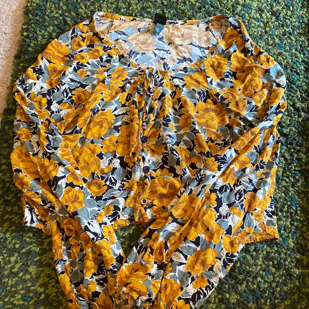 Wild Fable floral blouse